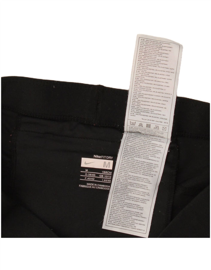Leggings Nike Capri da donna UK 10/12 poliestere nero medio