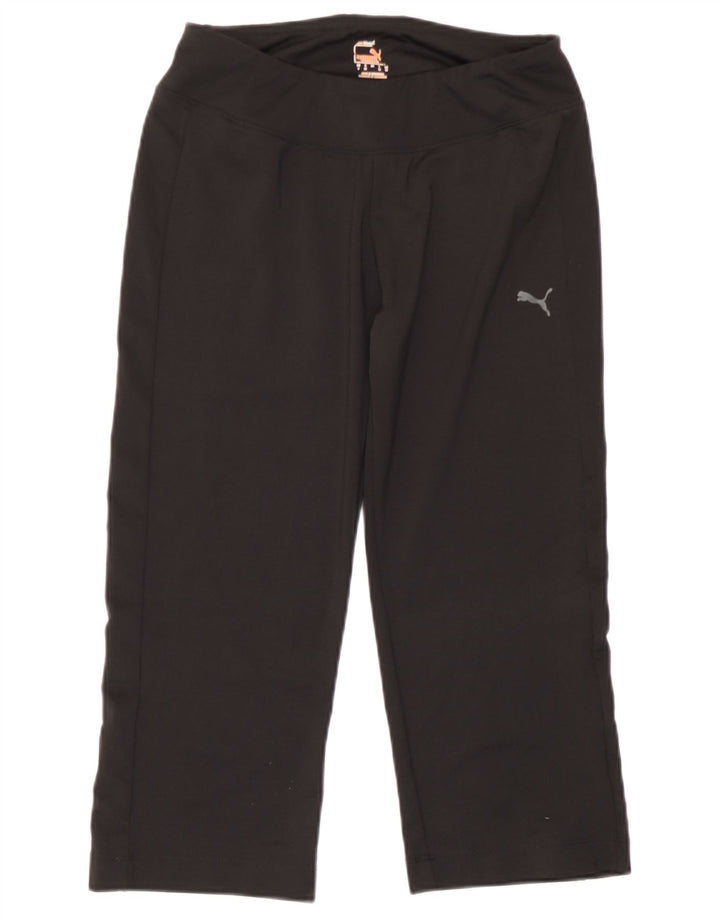 Pantaloni della tuta Puma da donna Capri UK 10 piccoli neri