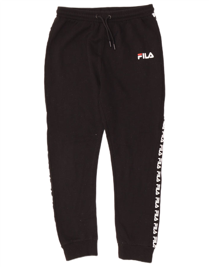 Pantaloni da tuta con grafica da ragazzo Fila Joggers 13-14 anni Poliestere nero