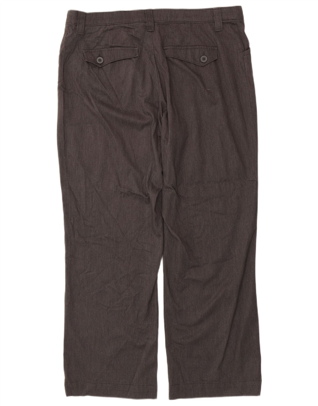 Pantaloni casual dritti a vita alta da donna LEE US 18 2XL W38 L29 Grigio