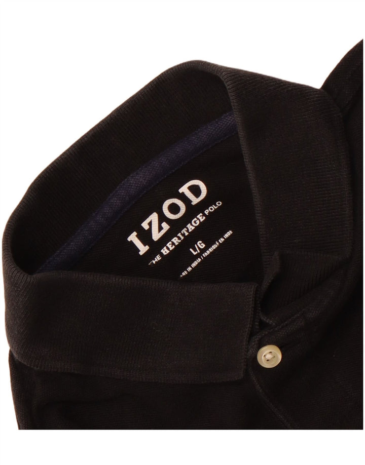 Polo da uomo IZOD grande nera