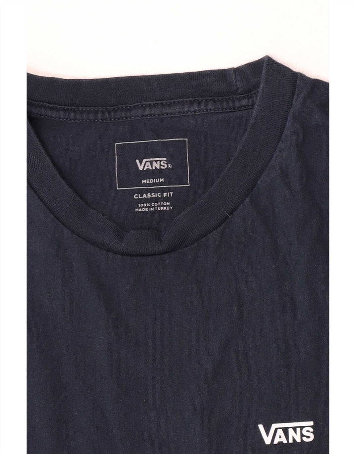 T-shirt da uomo Vans Classic Fit, vestibilità media, in cotone blu navy
