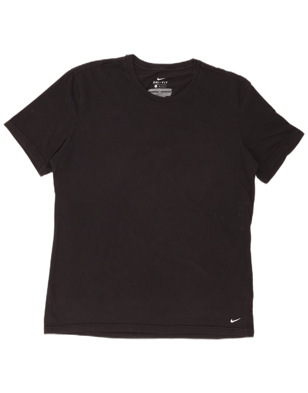 T-shirt NIKE da uomo Dri Fit Top XL in cotone nero