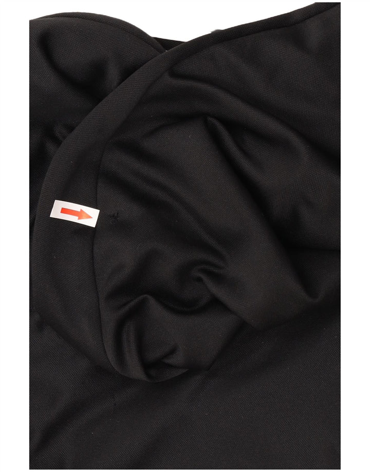Pantaloni da tuta Adidas Climalite da uomo medio poliestere nero