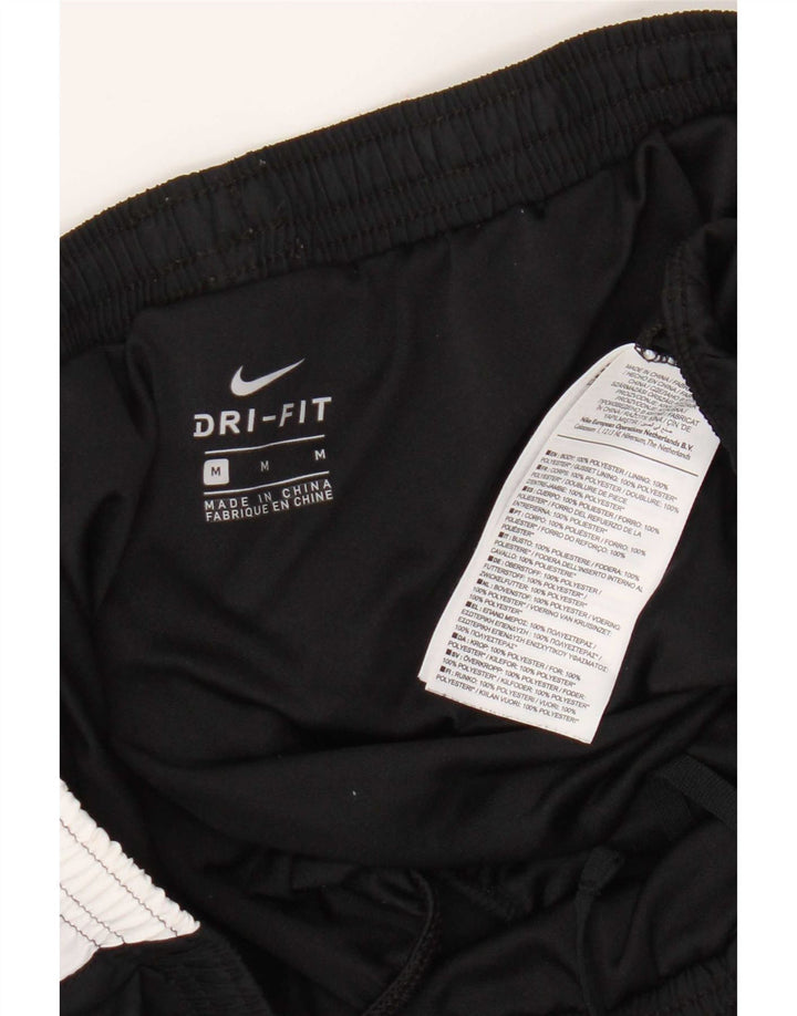 Pantaloncini sportivi Nike da donna Dri Fit UK 14 poliestere color block medio nero