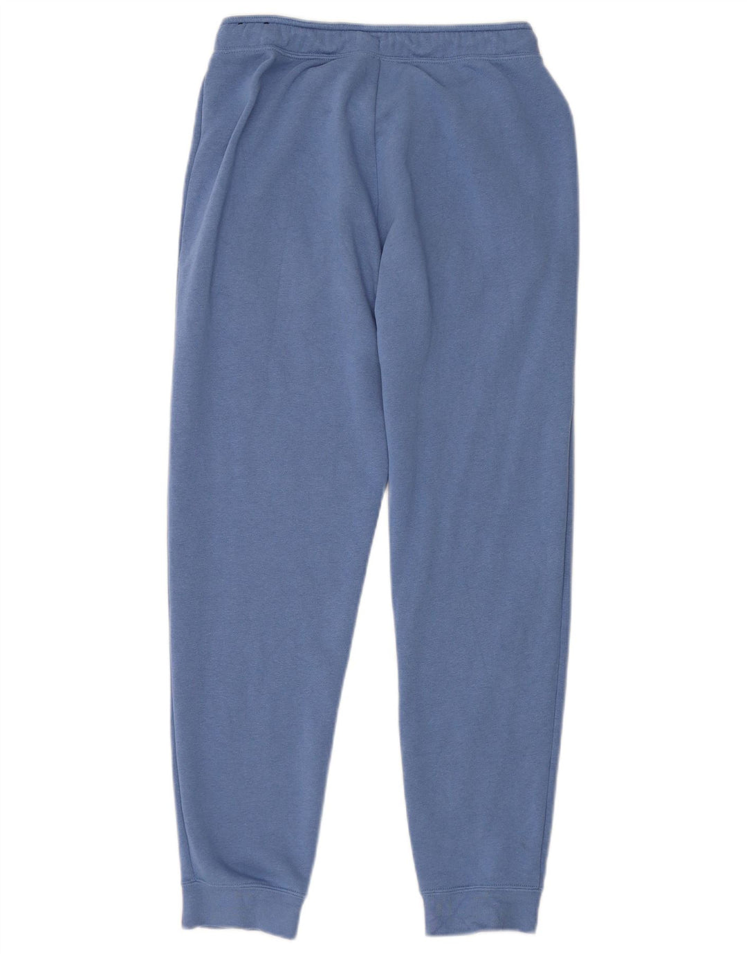 NIKE Mens Graphic Tracksuit Trousers Joggers Small Blue Cotton