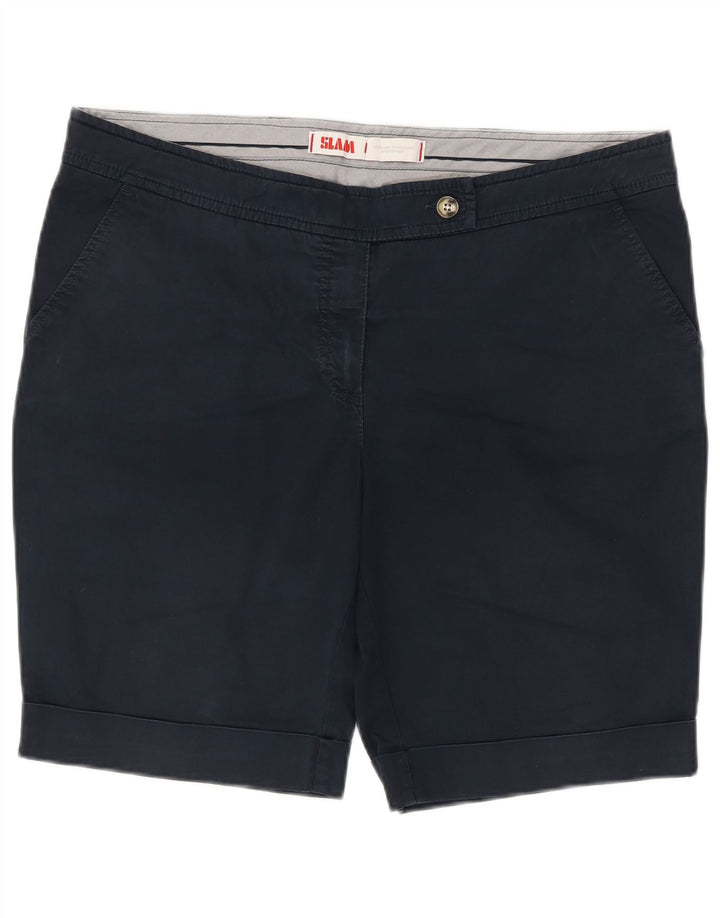 Pantaloncini chino da uomo Slam IT 48 medio W38 cotone blu navy