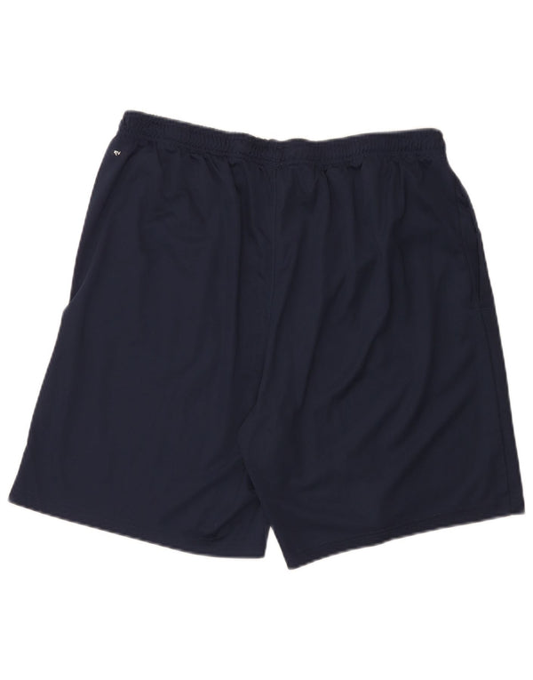 Pantaloncini sportivi da uomo Puma XL blu navy in poliestere