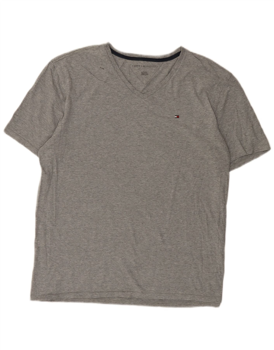 Maglietta da uomo Tommy Hilfiger Top XL grigia