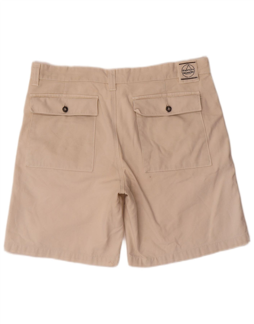 Pantaloncini chino da uomo Murphy & Nye Sailmakers W38 XL in cotone beige