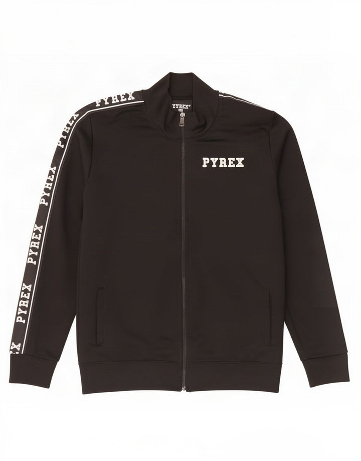 Giacca da tuta grafica da ragazzo Pyrex 13-14 anni 2XL poliestere nero