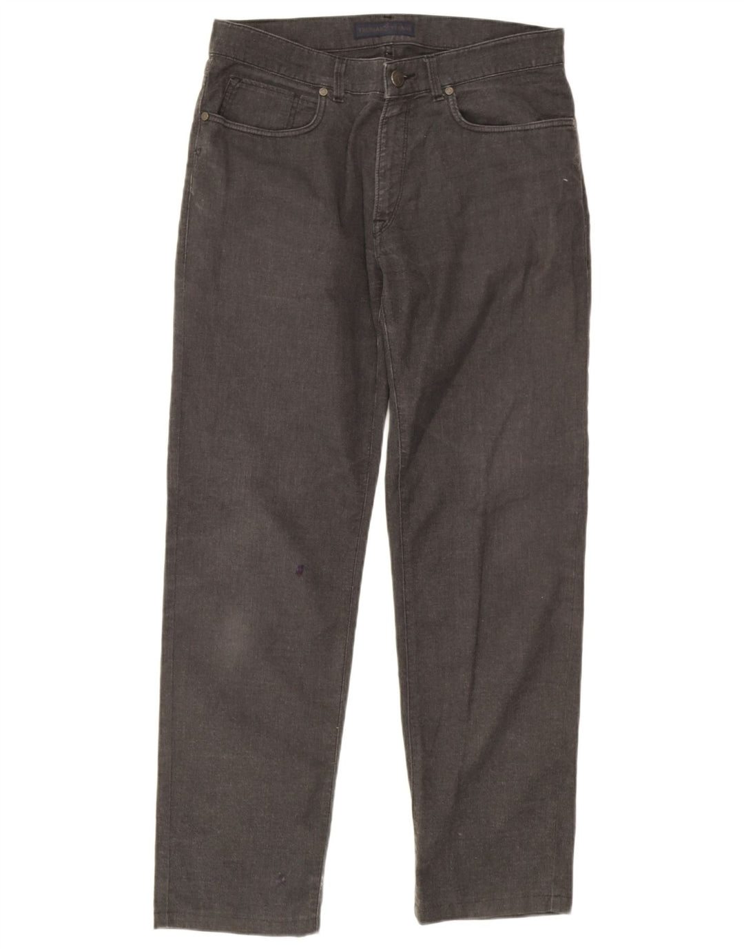 Pantaloni Casual Dritti Uomo Trussardi W35 L30 Grigi