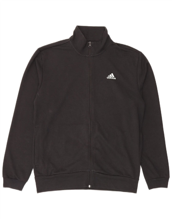 Giacca da ginnastica Adidas Aeroready Graphic da uomo, media, in poliestere nero