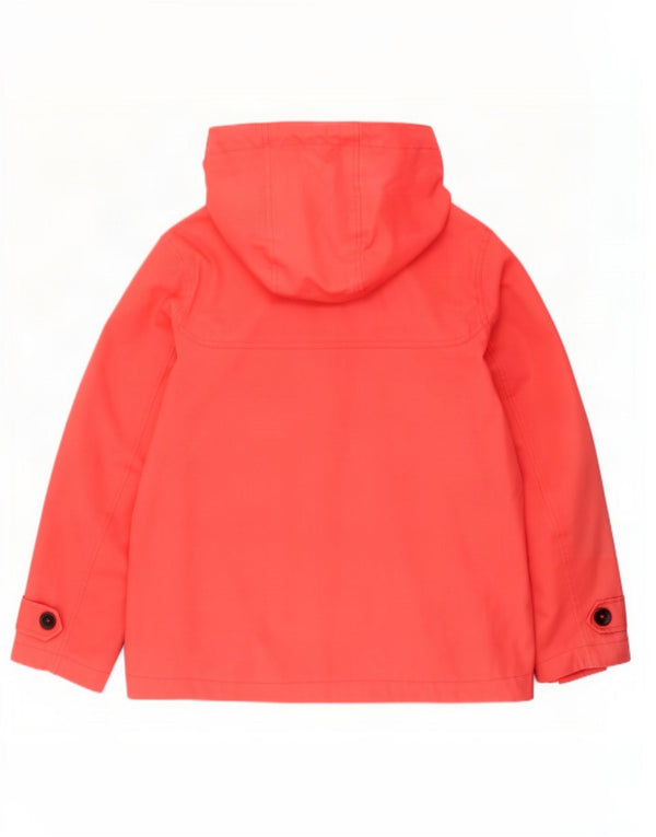 Giacca antipioggia con cappuccio da donna Joules UK 12 cotone rosa medio