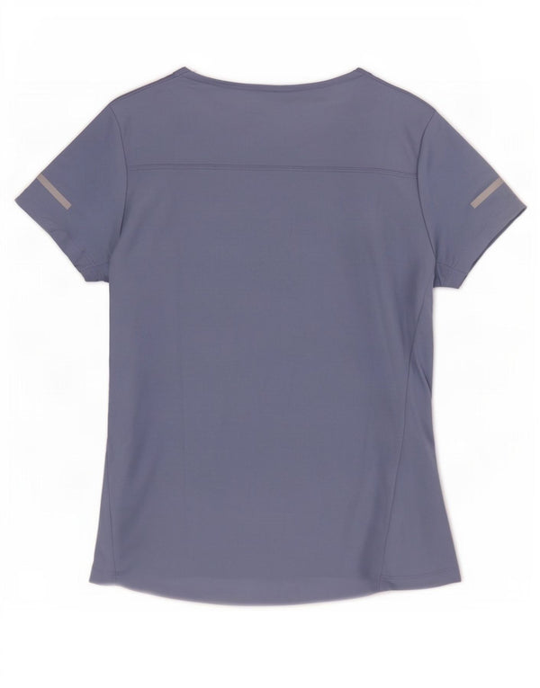 Maglietta da corsa da donna Adidas Top UK 8/10 piccola poliestere viola