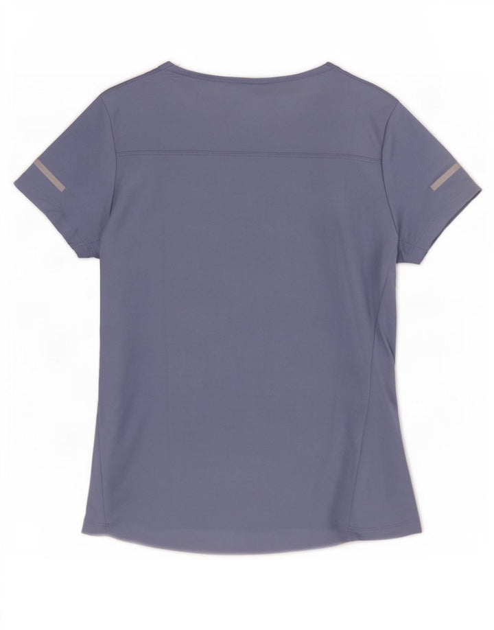 Maglietta da corsa da donna Adidas Top UK 8/10 piccola poliestere viola