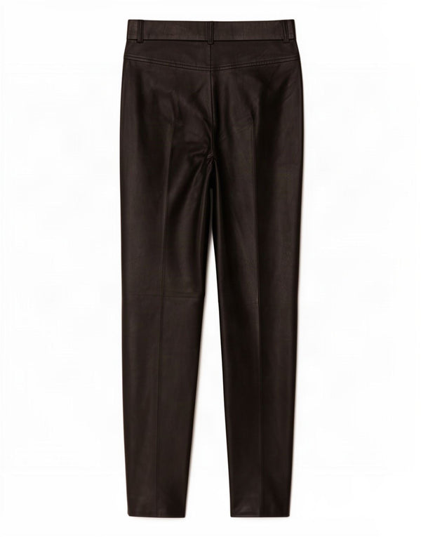 Pantaloni skinny da donna in ecopelle Zara medi W28 L29 poliuretano nero