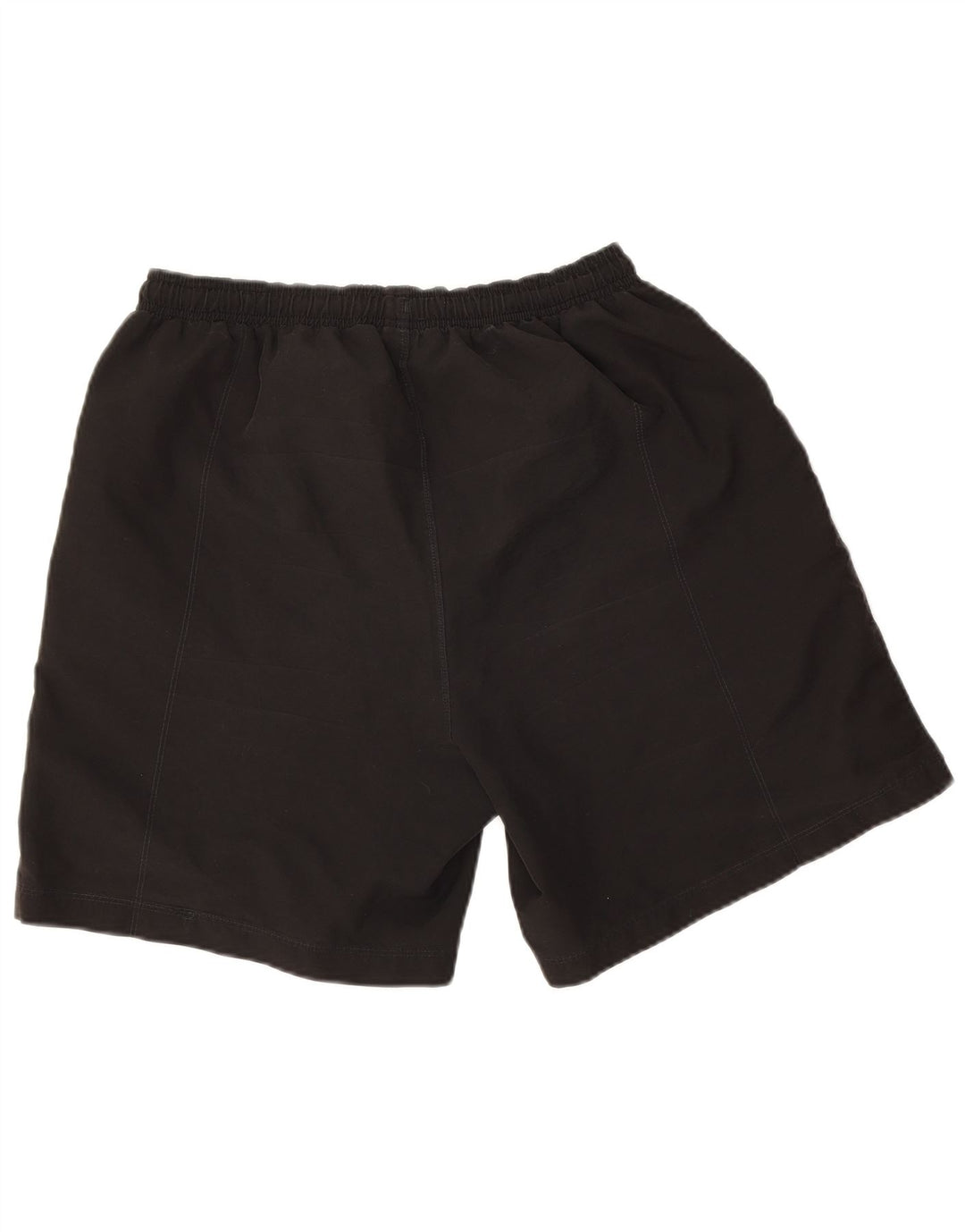 Pantaloncini da bagno Reebok da uomo medio nero in poliestere