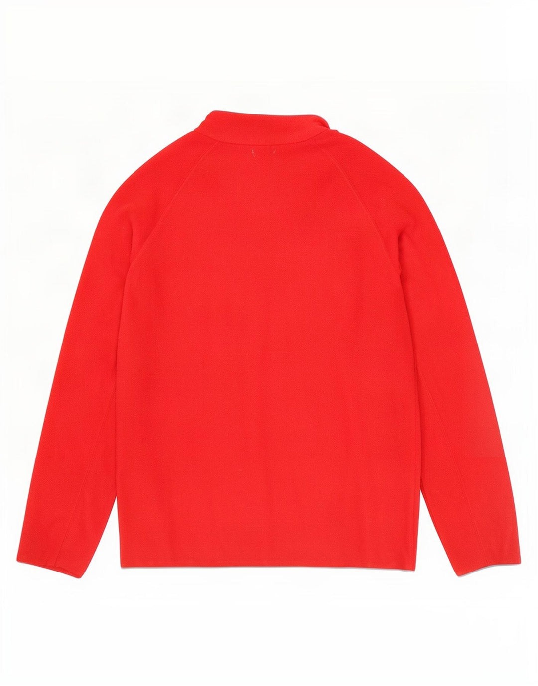 Maglione in pile da uomo con zip e collo Henry Cottons XL rosso