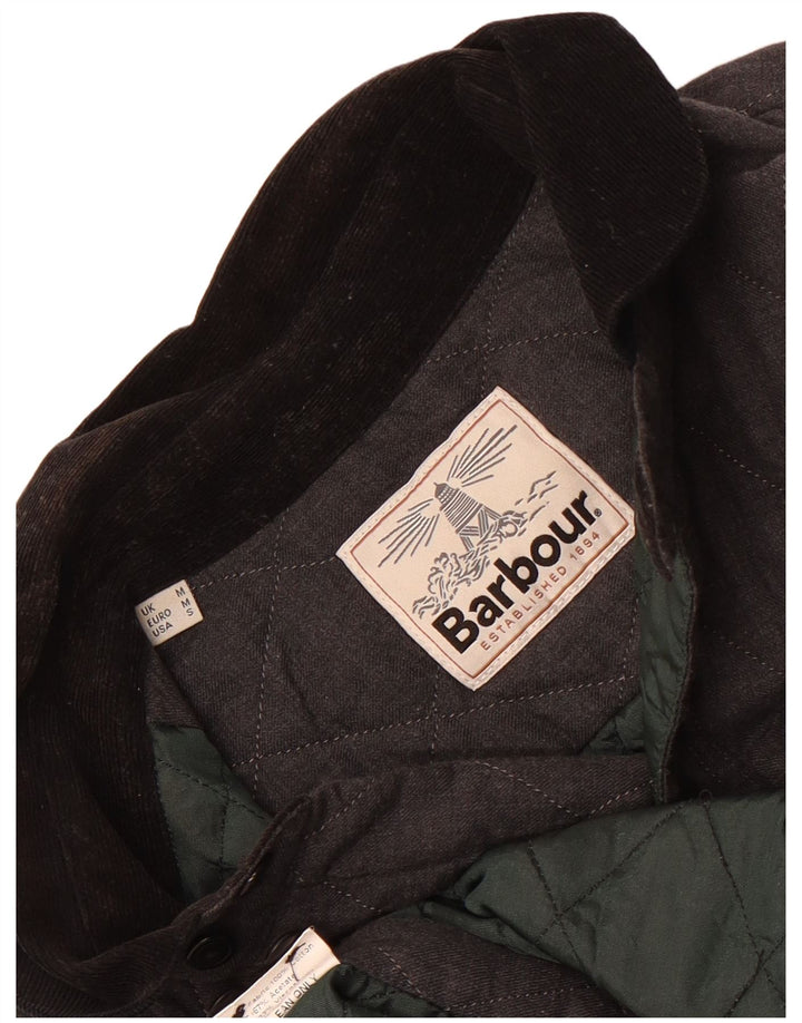Giacca trapuntata da uomo Barbour UK 38 Cotone grigio medio