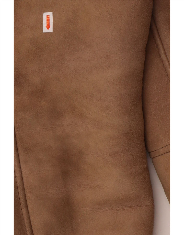 Giubbotto in montone da uomo VINTAGE IT 50 Shearling grande marrone