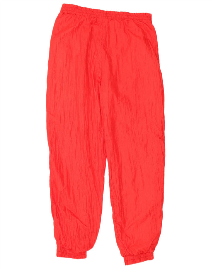 Pantaloni da tuta vintage da uomo Joggers rosso medio