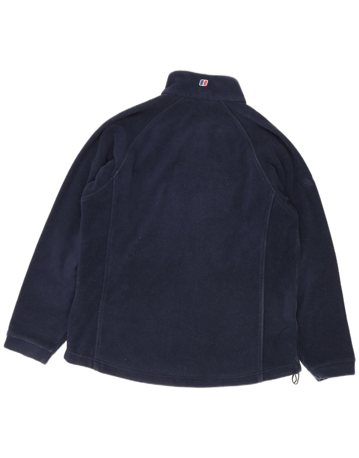 Giacca in pile da donna Berghaus UK 16 grande poliestere blu navy