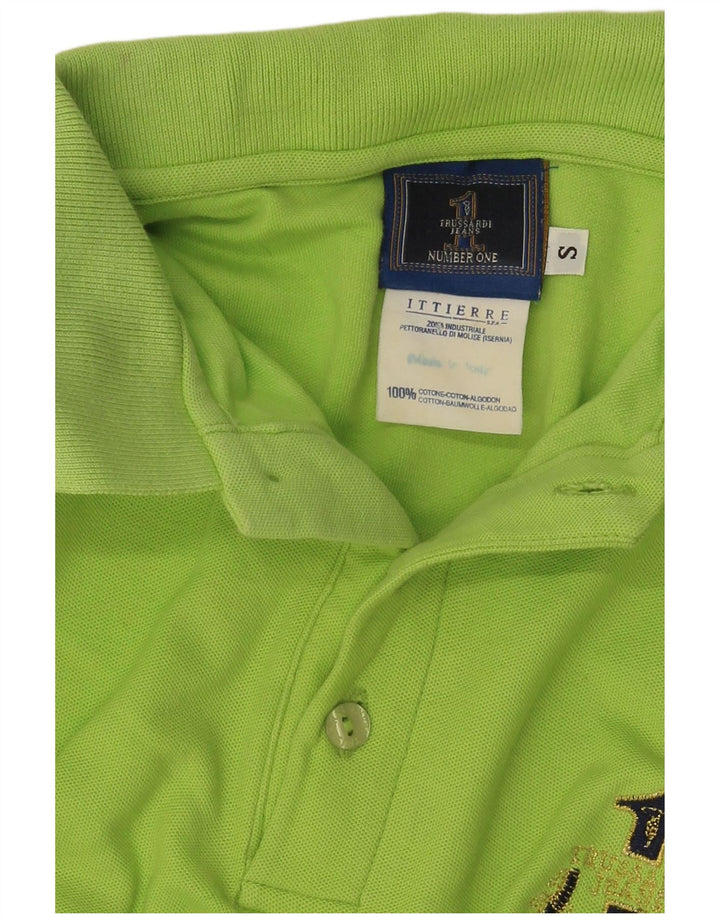 Polo Uomo Trussardi Jeans Piccola Verde Cotone