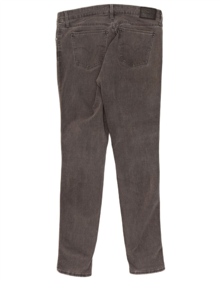 Jeans skinny Levi's 711 da donna W30 L32 cotone grigio