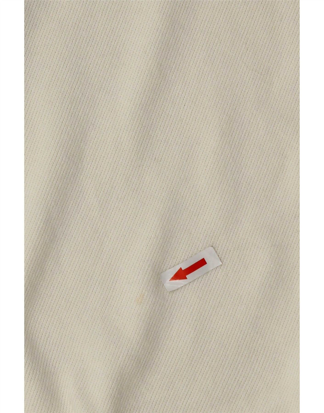 Top corto da donna Zara con collo alto a maniche lunghe UK 14 medio bianco sporco