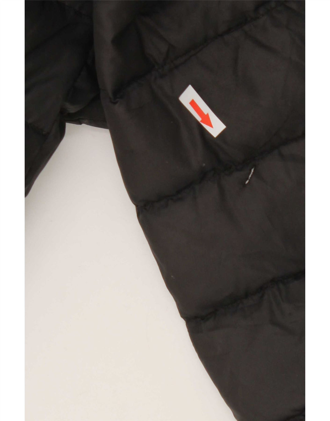 Giacca imbottita da donna Tommy Hilfiger UK 14 poliestere nero medio