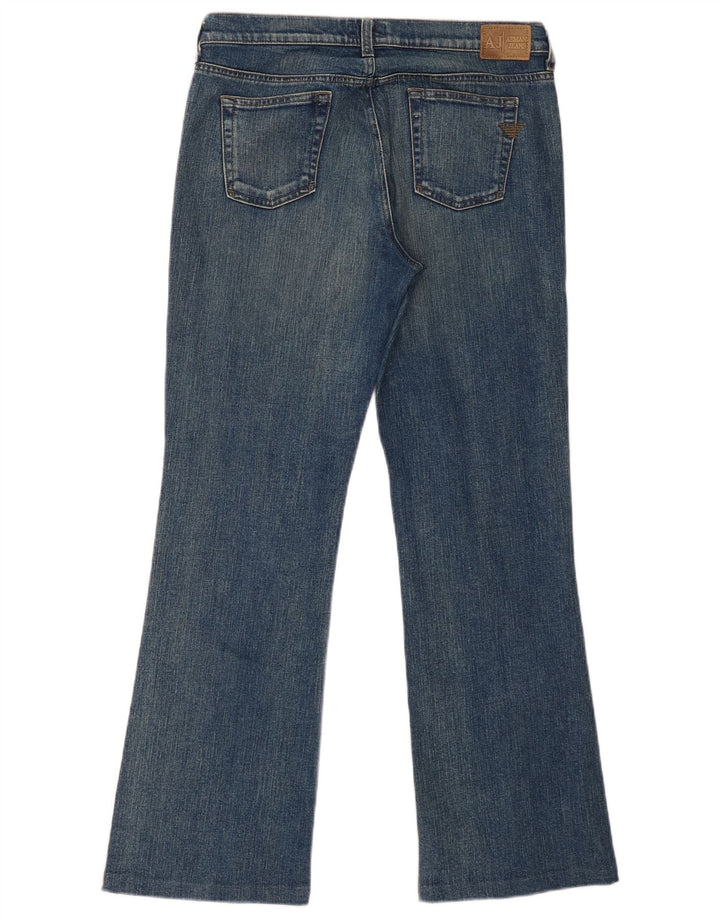 Jeans da donna Armani Indigo Bootcut W32 L30 Blu