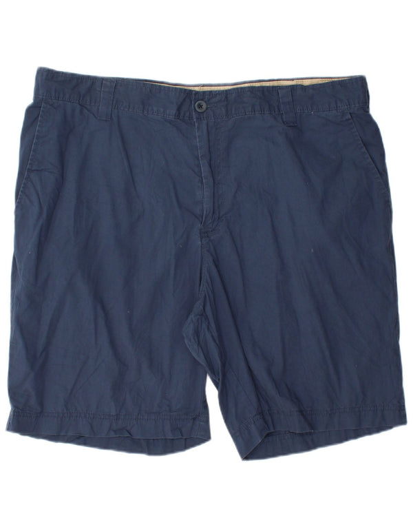 Pantaloncini chino da uomo IZOD Salt Water W40 XL in cotone blu navy