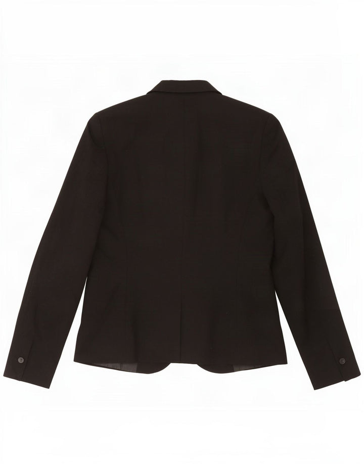 Giacca blazer a 1 bottone da donna Zara EU 38 piccola poliestere nero