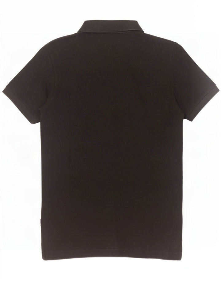 Polo da uomo Superdry in cotone nero medio