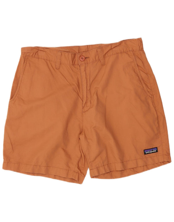 Pantaloncini chino da uomo Patagonia W32 cotone arancione medio