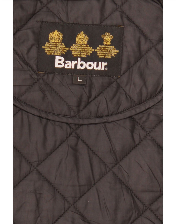 Giacca trapuntata da uomo Barbour UK 40 grande nera
