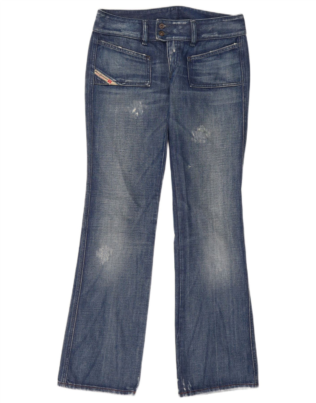 Jeans bootcut da donna Diesel W29 L33 in cotone blu
