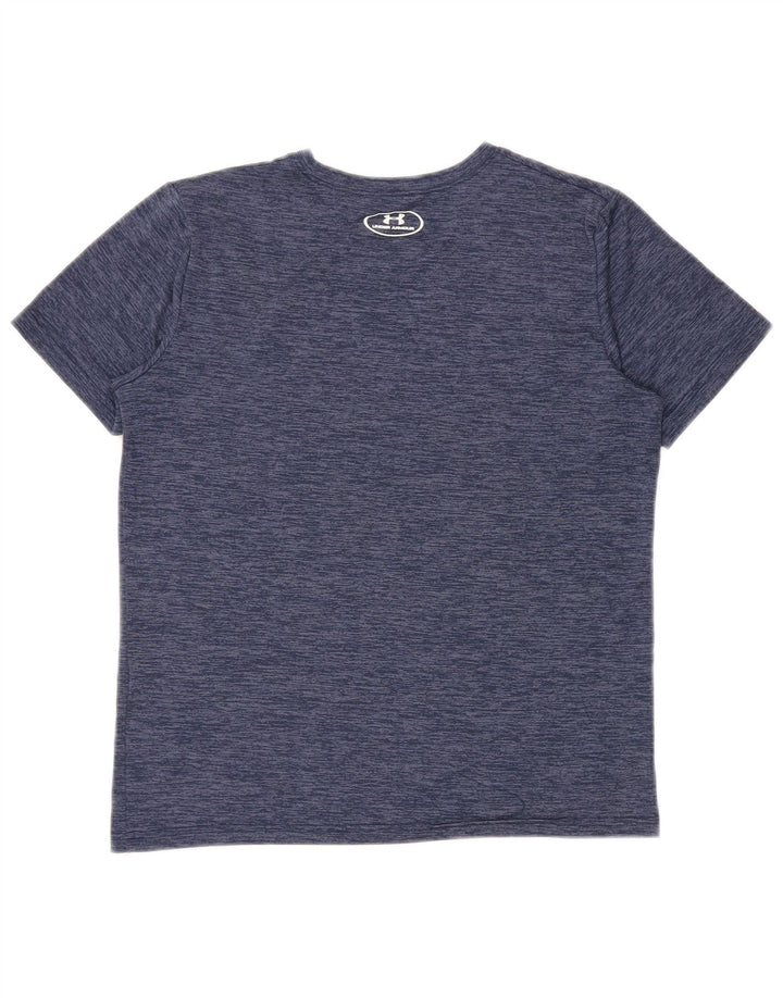 Maglietta grafica per ragazzi UNDER ARMOUR Heat Gear 13-14 anni XL Blu navy