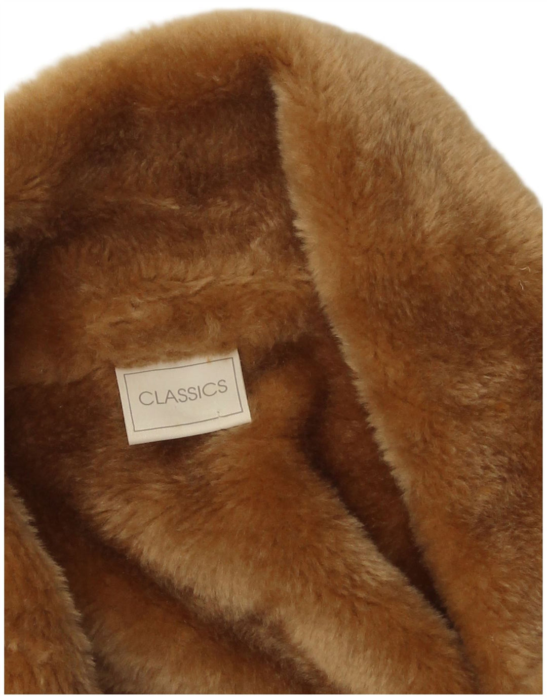 Cappotto Sherpa da donna Classics UK 18 XL Poliestere beige