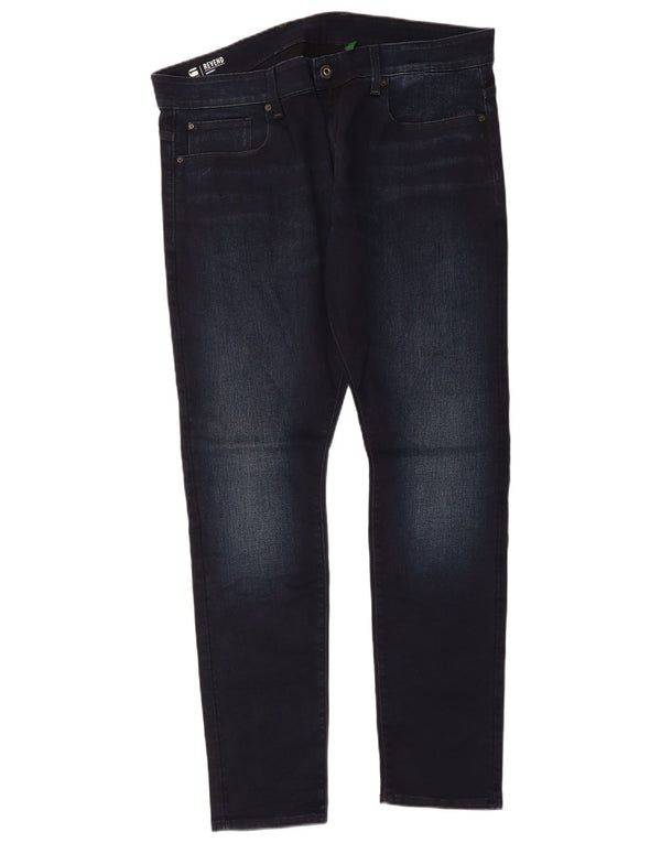 Jeans skinny Revend da uomo G-Star W38 L32 cotone blu navy