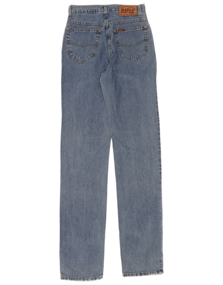 Jeans dritti da donna Rifle W28 L34 cotone blu