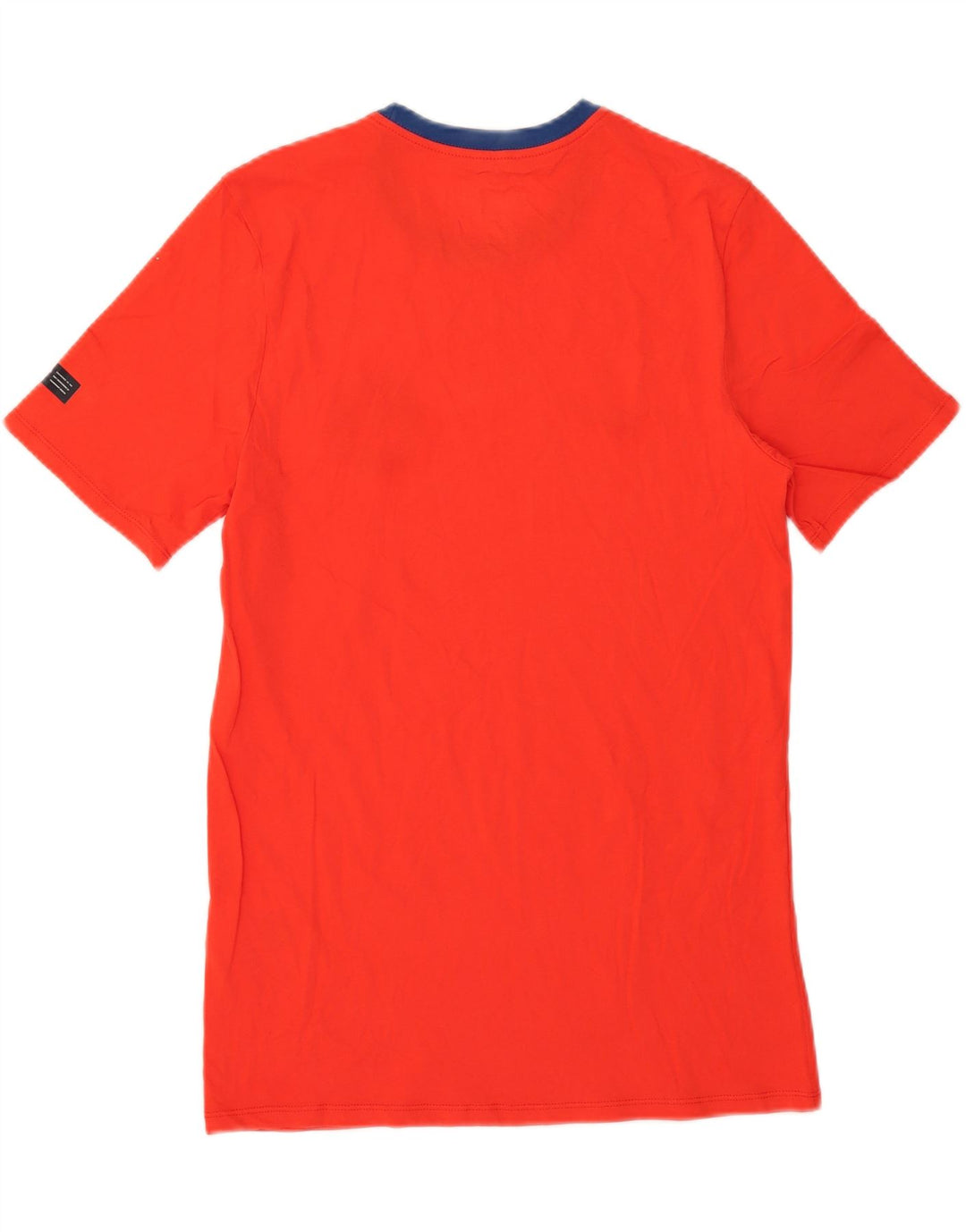 T-shirt Nike da uomo dal taglio atletico, colore rosso medio, in cotone