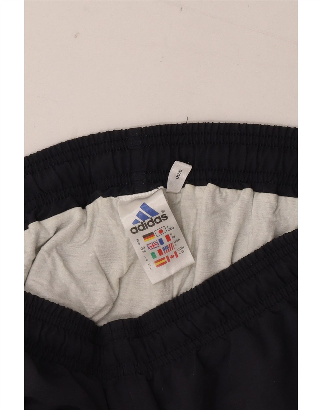 Pantaloncini sportivi da uomo Adidas XL blu navy in poliestere