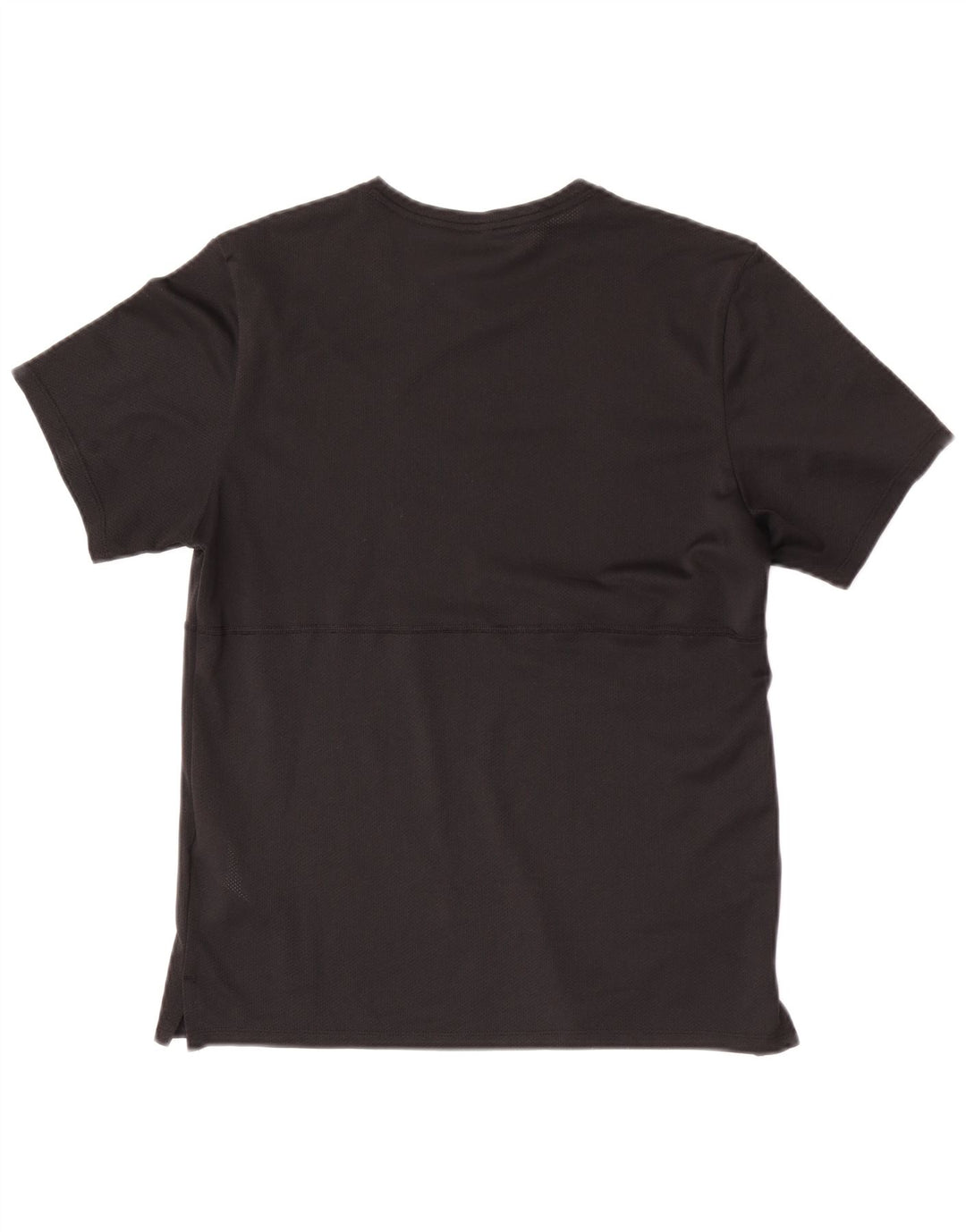 T-shirt Nike Dri Fit da donna Top UK 10 Small Nero Poliestere