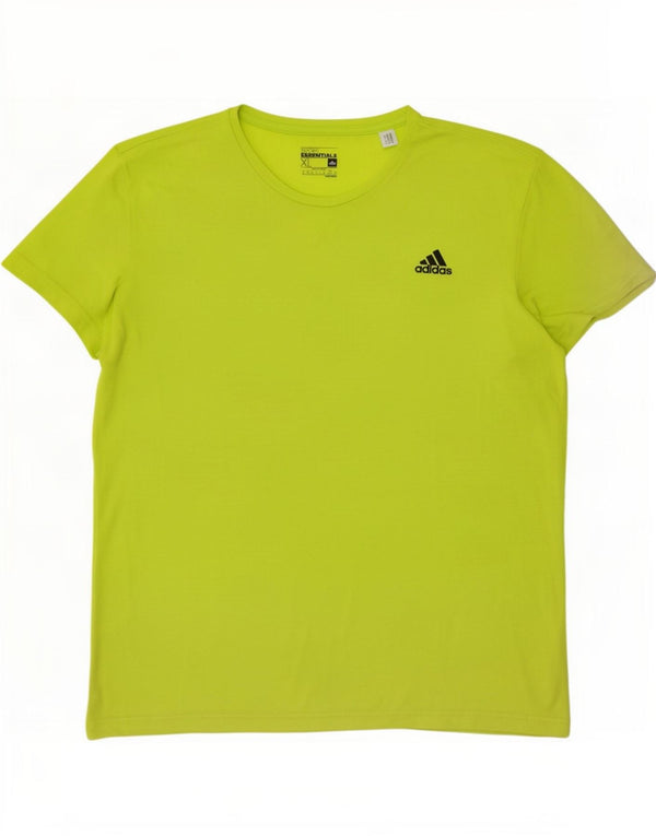 Maglietta Adidas Climalite da uomo XL verde