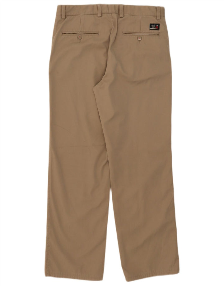 Pantaloni chino dritti da uomo Avirex W33 L29 poliestere beige