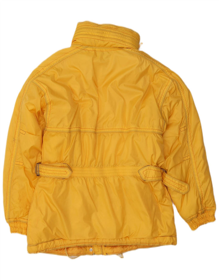 Giacca a vento con cappuccio oversize da donna Ellesse UK 12 Giallo medio