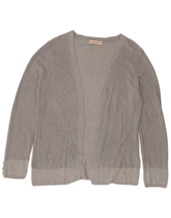 Maglione cardigan aperto da donna Per Una UK 14 grande grigio