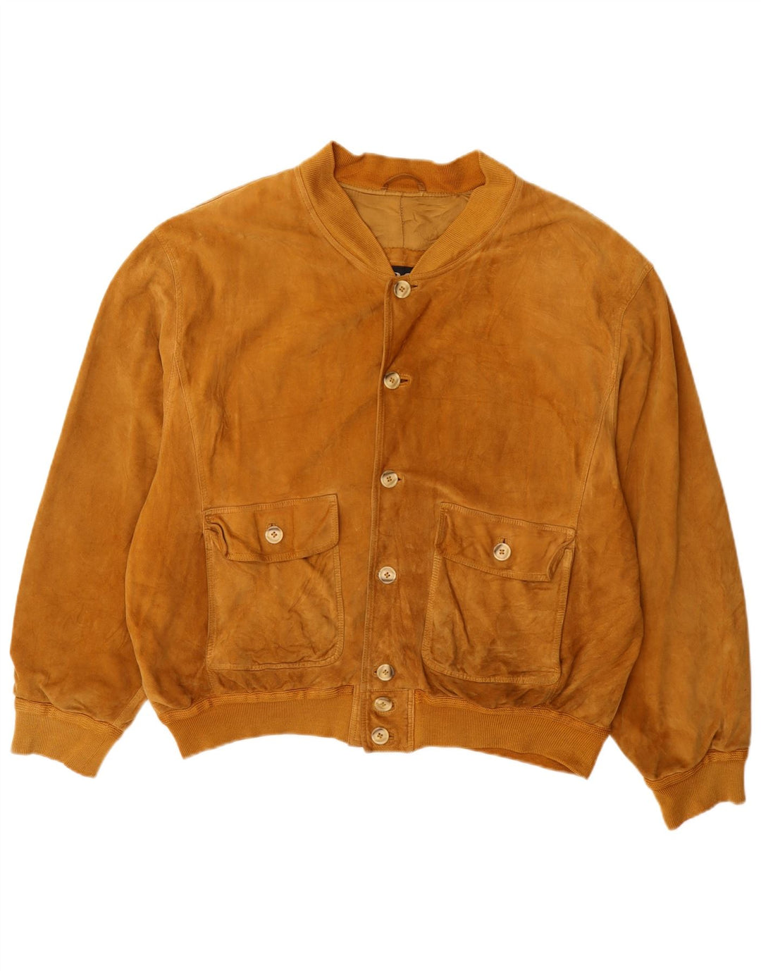 Bomber da uomo in pelle scamosciata Pica IT 42 XL Beige